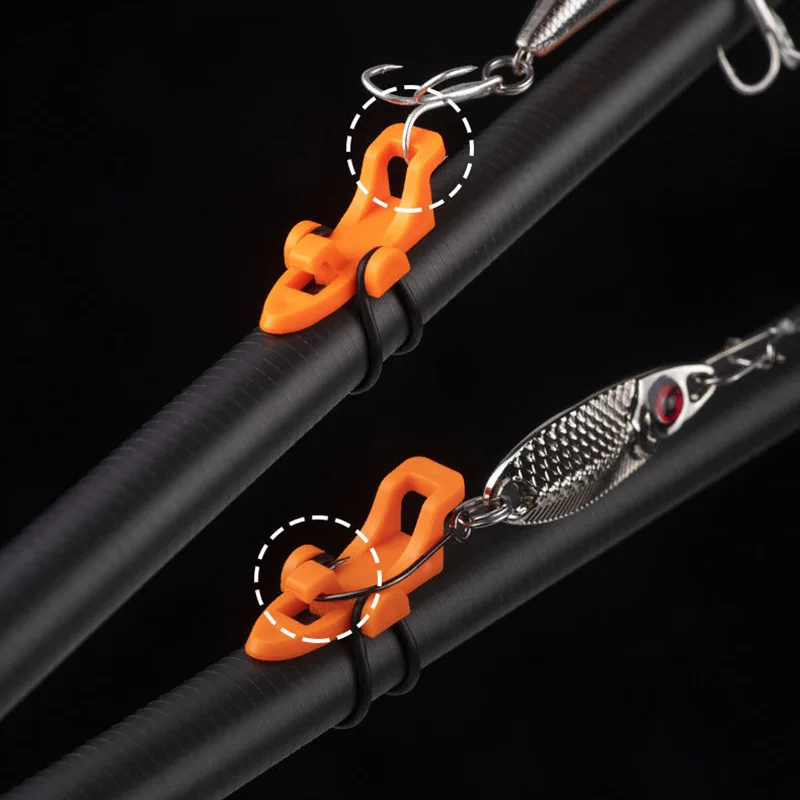 Fishing Lure Accessories - 10-40 SET Angelhakenhalter Köderhalter mit 3