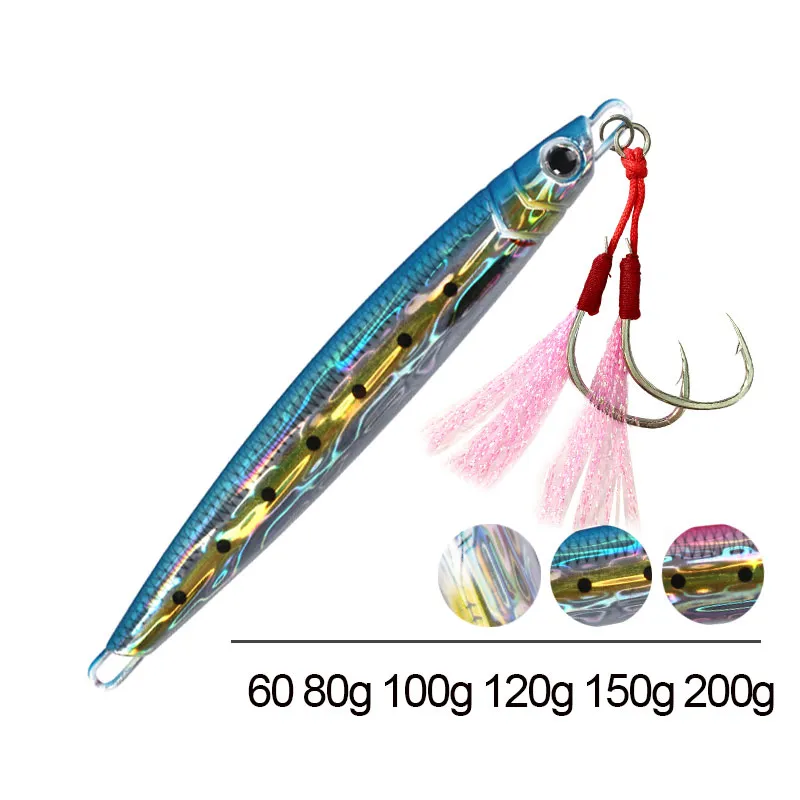 Fishing Lure Buzzbait - 60g-200g 3D-Druck Major craft künstlichen vertikalen