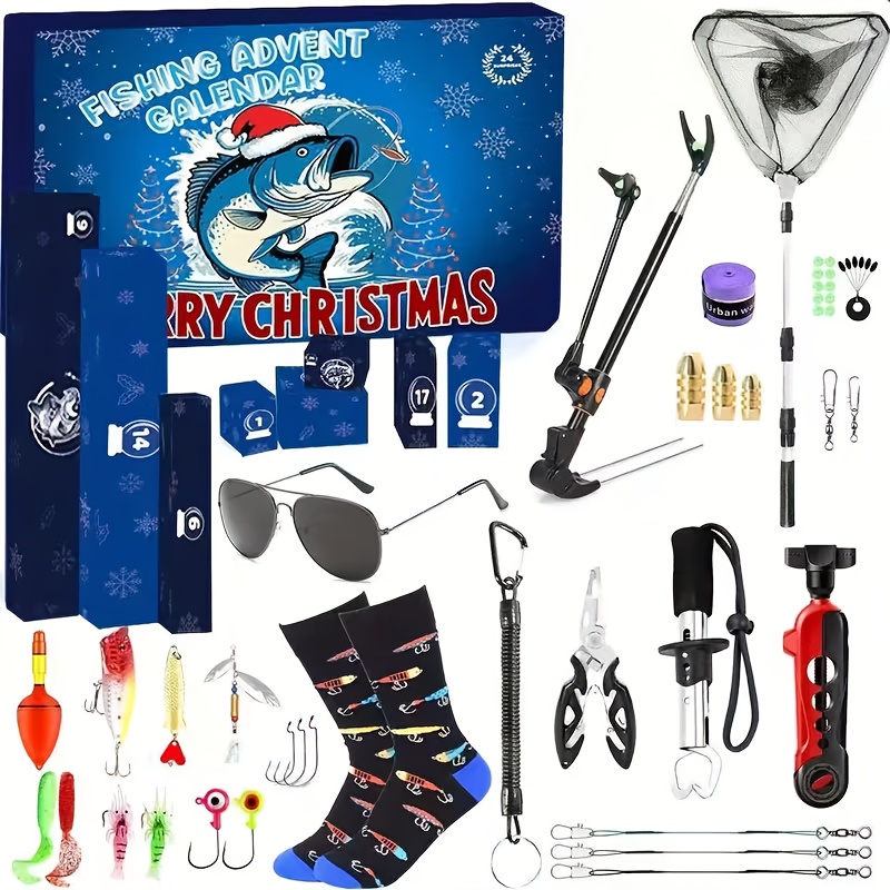 Fishing Lure Accessories - Angel-Adventskalender 2025, für Herren, Angelwerkzeuge, 24.