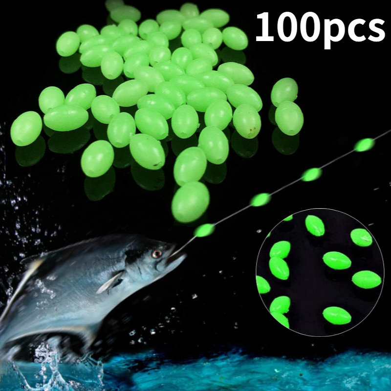 100 teile/los Oval Nacht Leuch – Fishing Lure Topwater Bewertung und Preis