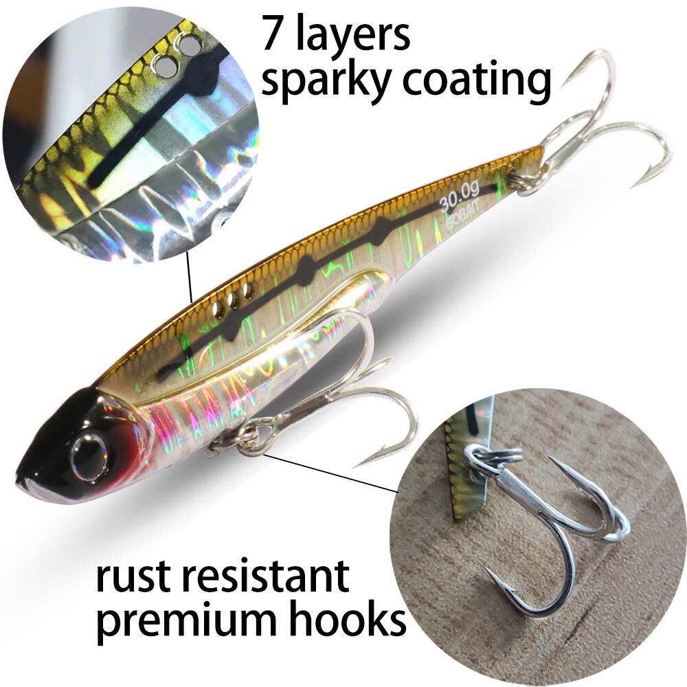 GOBAIT VIB Angelköder, 20 g, 2 – Fishing Lure Blade Bait Bewertung und Preis