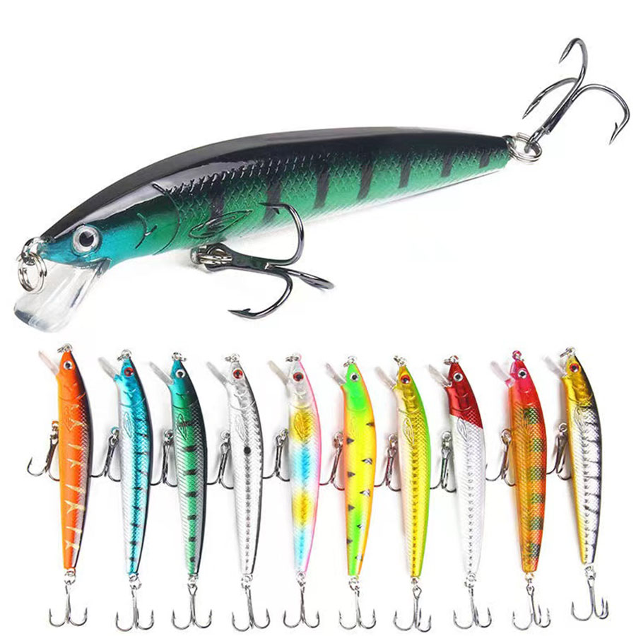 10PCS Jerkbait Minnow Swimbait – Fishing Lure Crankbait Bewertung und Preis