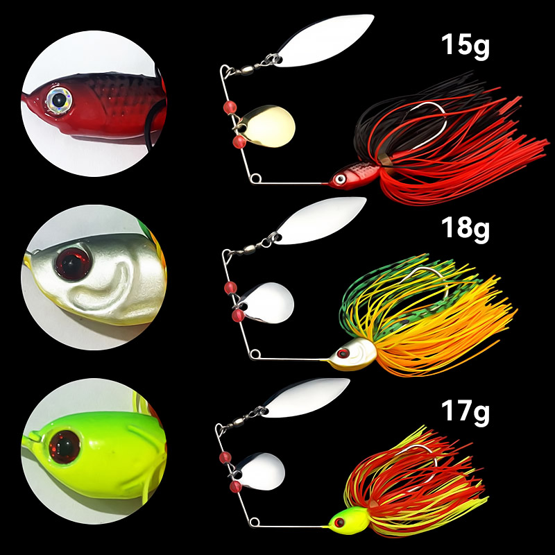 Bazooka 15g 18g Spinnerbait An – Fishing Lure Buzzbait Bewertung und Preis