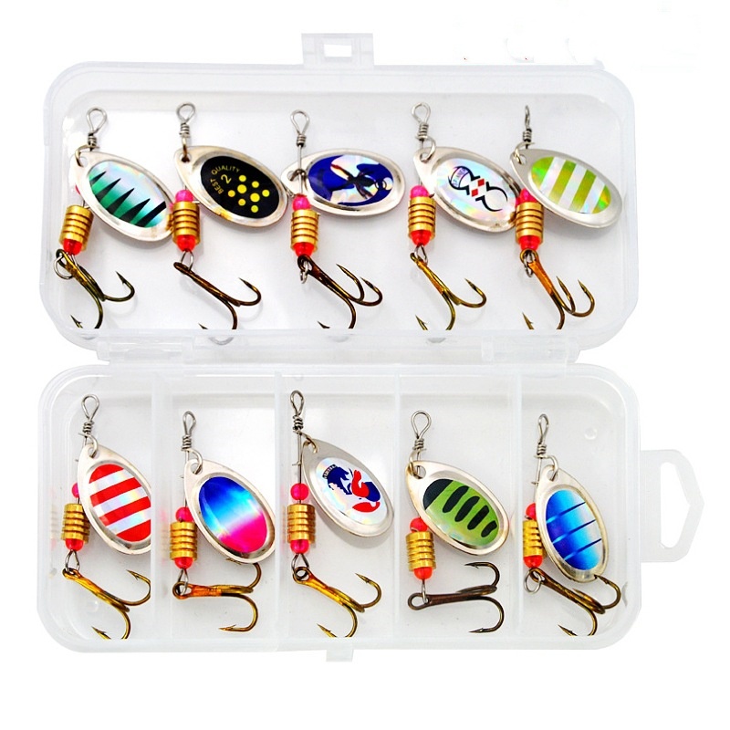 Angelköder Spinner Rotationslö – Fishing Lure Spinner Bewertung und Preis