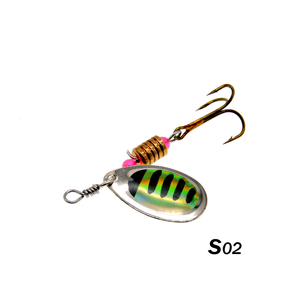 Angelköder Spinner Rotationslö – Fishing Lure Spinner Bewertung und Preis