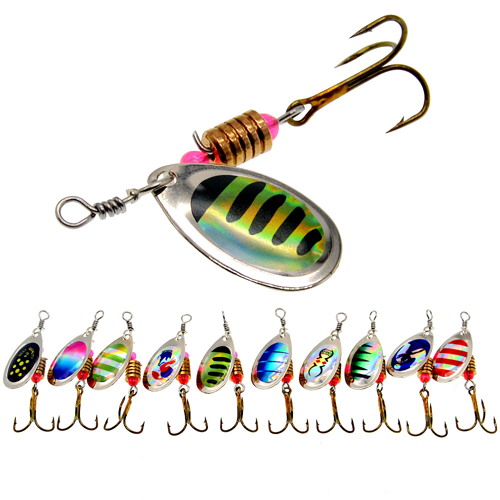 Angelköder Spinner Rotationslö – Fishing Lure Spinner Bewertung und Preis