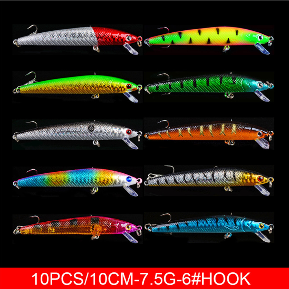 20 teile/los Minnow Angeln Loc – Fishing Lure Crankbait Bewertung und Preis