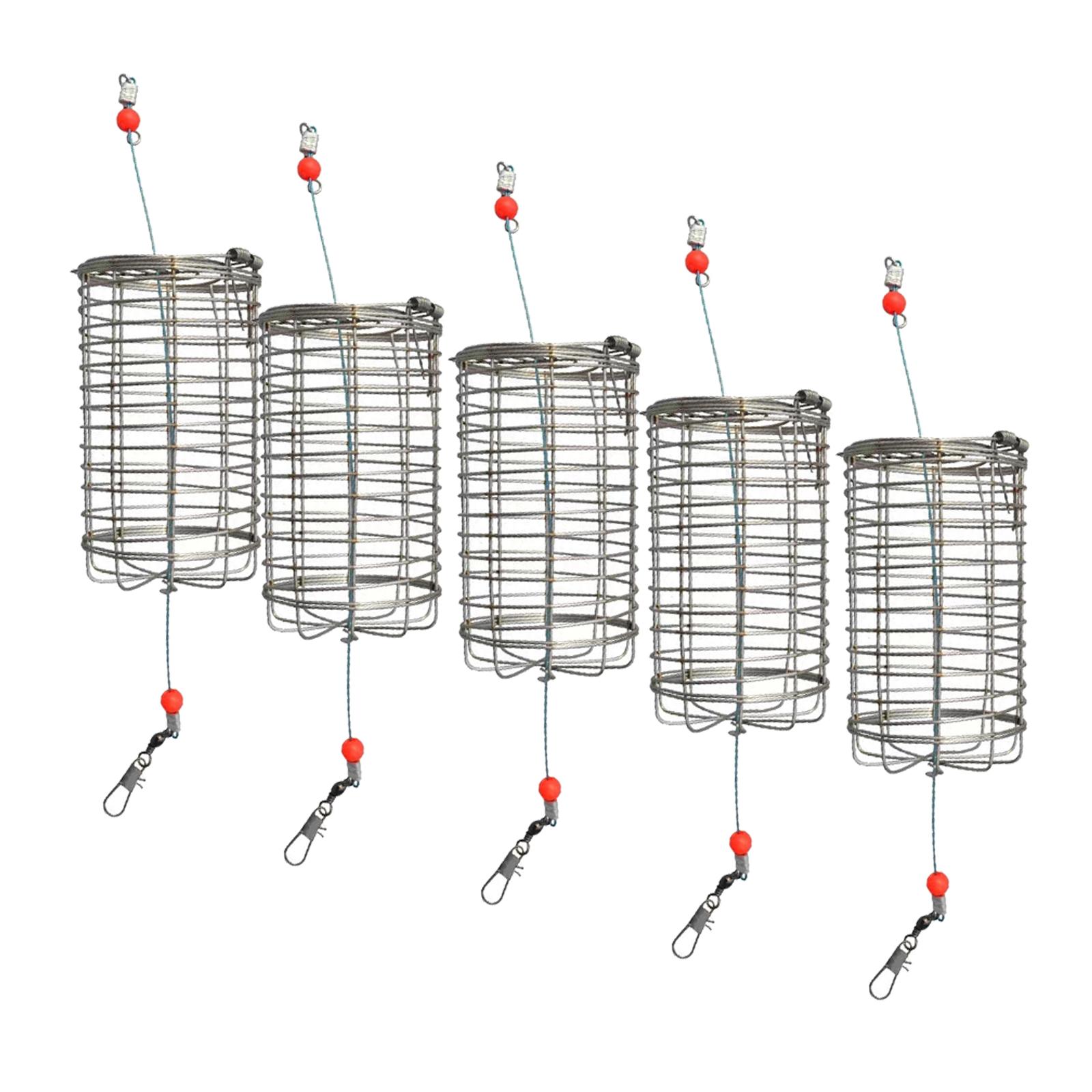 5x Solide Angeln Feeder Käfig  – Fishing Lure Topwater Bewertung und Preis