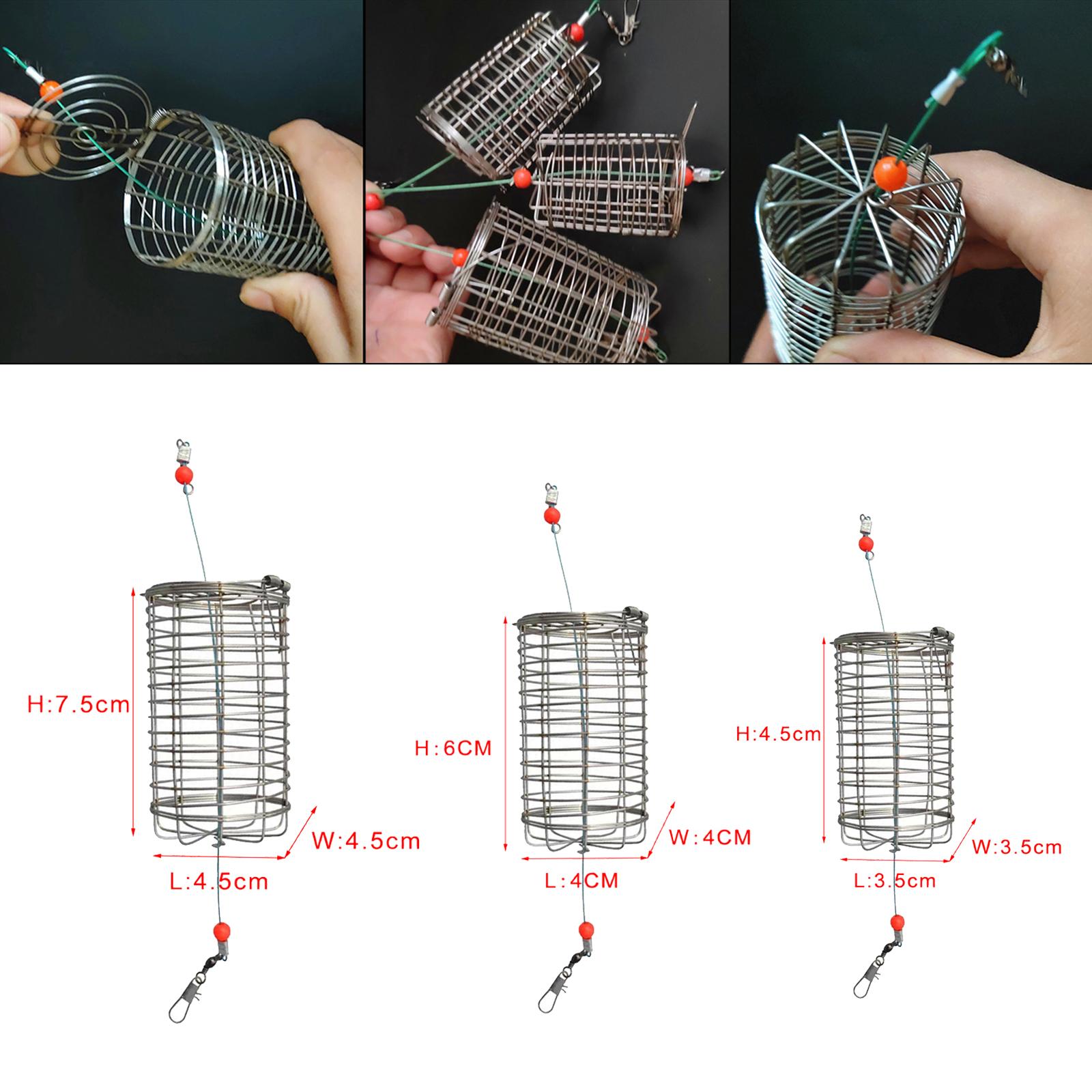 5x Solide Angeln Feeder Käfig  – Fishing Lure Topwater Bewertung und Preis