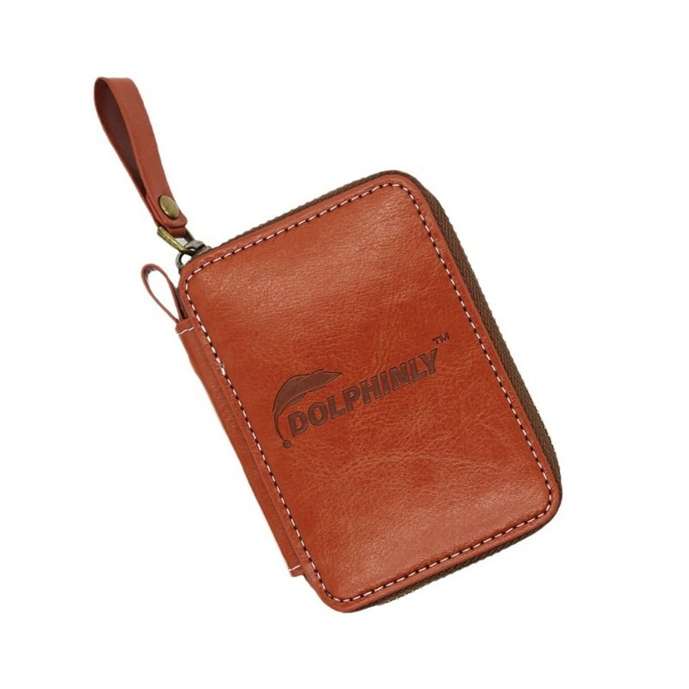 PU-Leder Köder-Aufbewahrungsta – Fishing Lure Spinner Bewertung und Preis