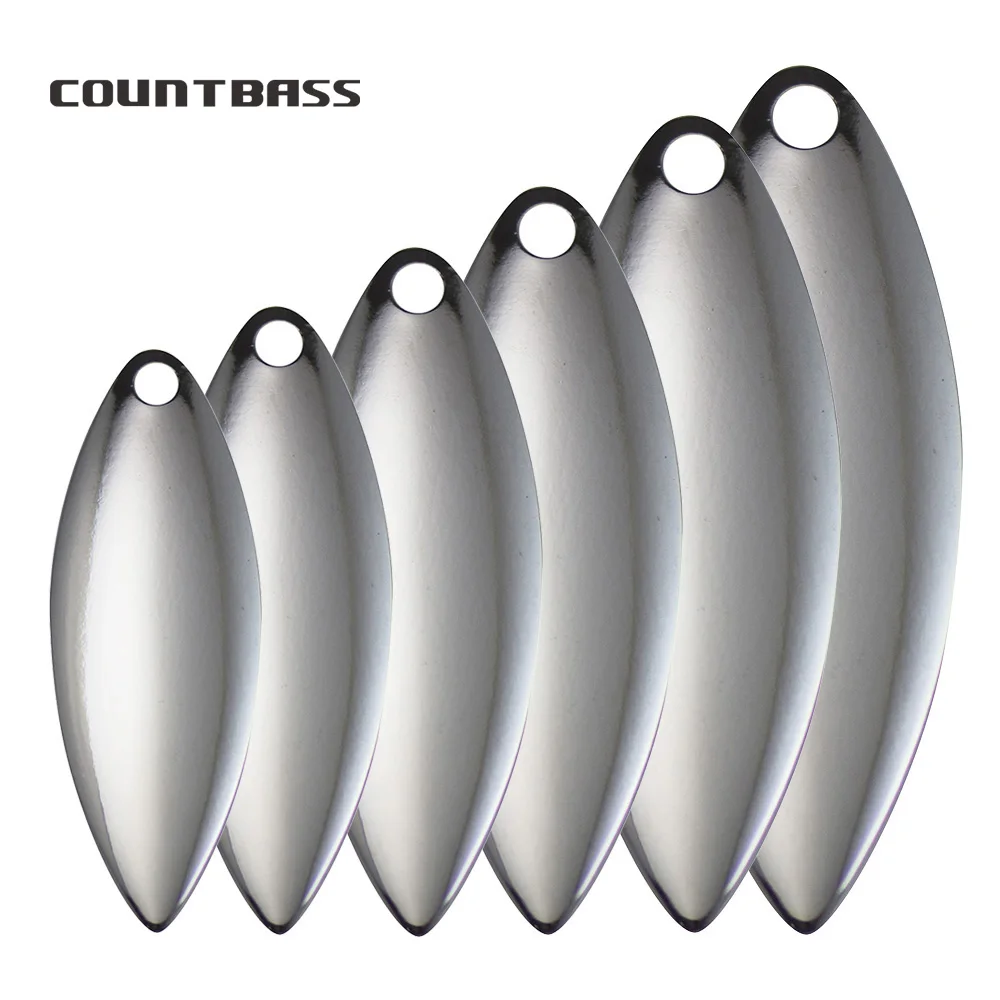 Countbass 50 Stück Größe 1–6 W – Fishing Lure Blade Bait Bewertung und Preis