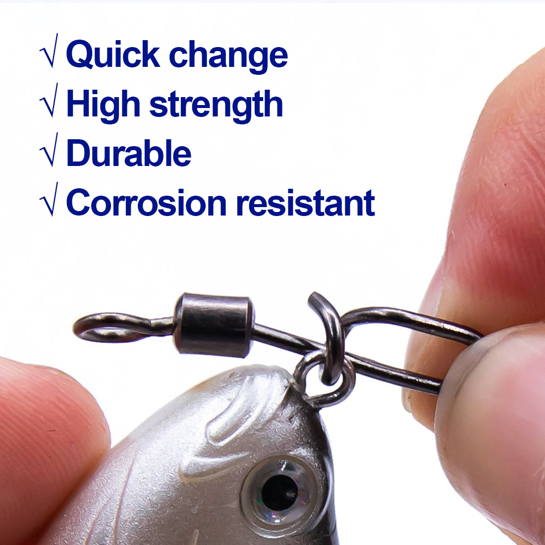 FishTrip Angelwirbel Snap T-Sh – Fishing Lure Accessories Bewertung und Preis