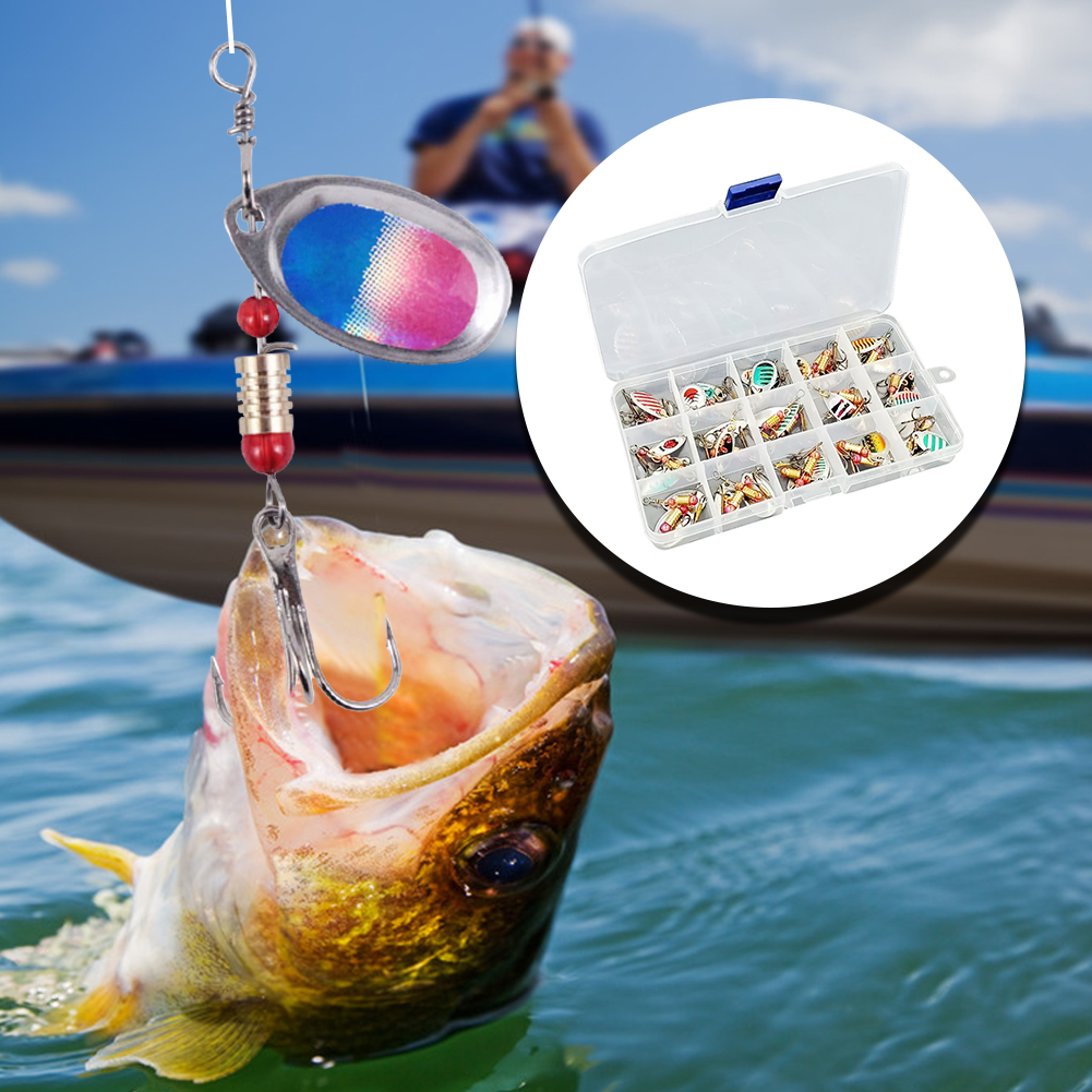 30 Stück Metall-Löffelspinner  – Fishing Lure Spinner Bewertung und Preis