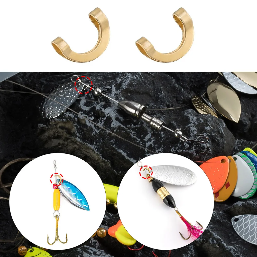 100 stücke Angeln U Förmigen F – Fishing Lure Spinner Bewertung und Preis