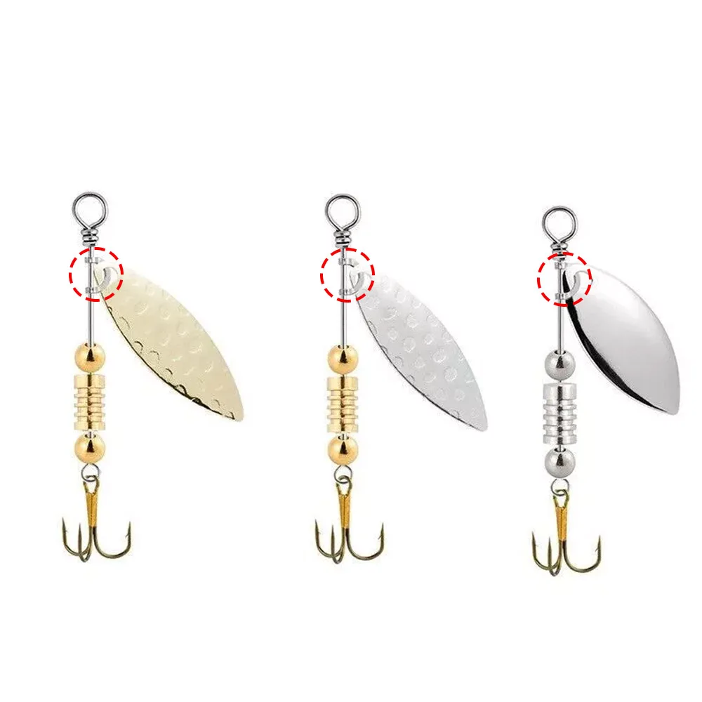100 stücke Angeln U Förmigen F – Fishing Lure Spinner Bewertung und Preis